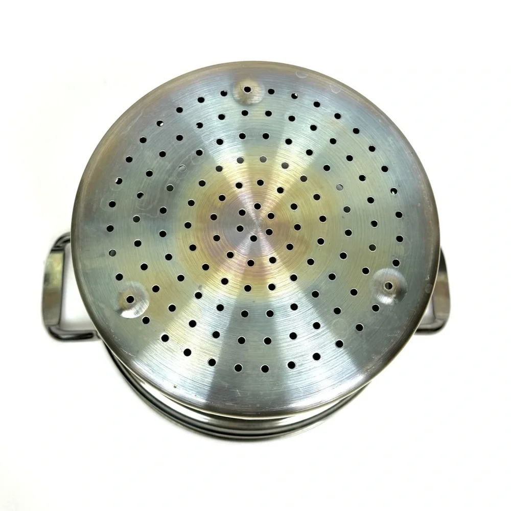 Heavy Duty Stainless Steel Pasta Vegetable Steamer/Colander